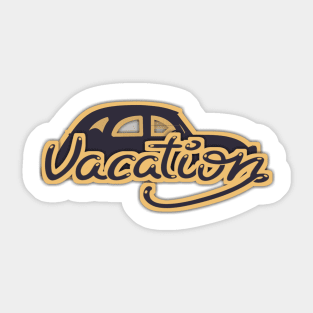 Vacation time Sticker